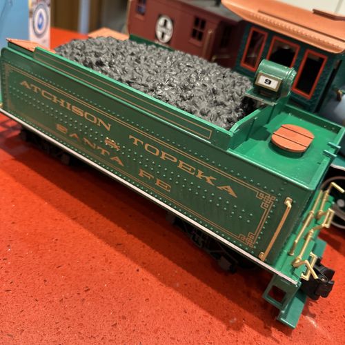 Bachmann's BIG HAULER Train Set G SCALE engine and wagons 90s spares or repair  — image 9