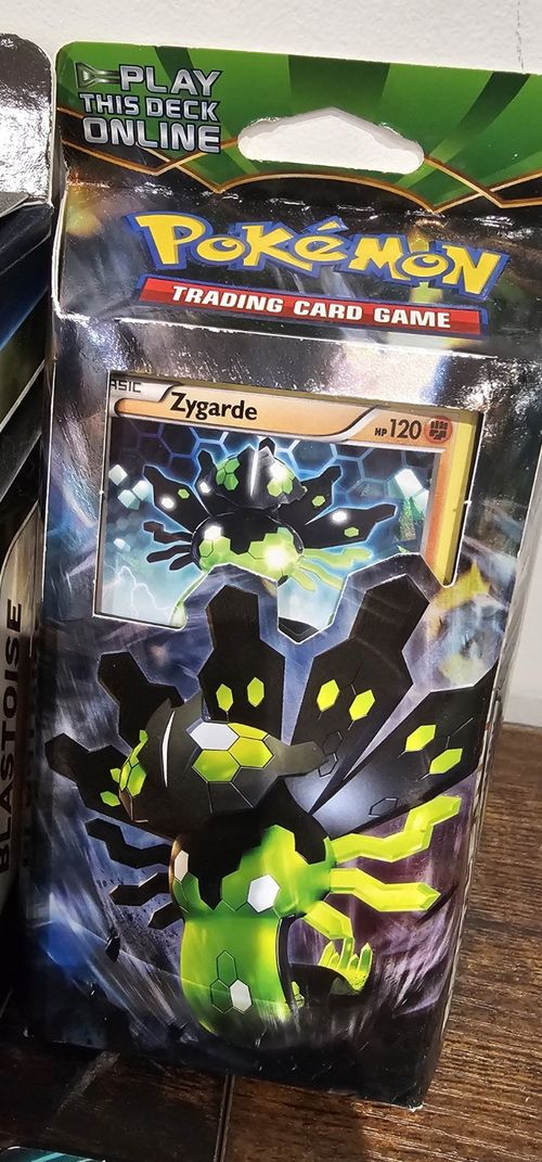 Bundle Of 6 Sealed older Pokemon TCG Theme Decks 3 With Cracked Ice Promos  — image 4