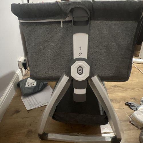 Baby Bedside Crib Sleeper Bassinet Safe Co-Sleeping Storage Bag Easy install UK — image 8