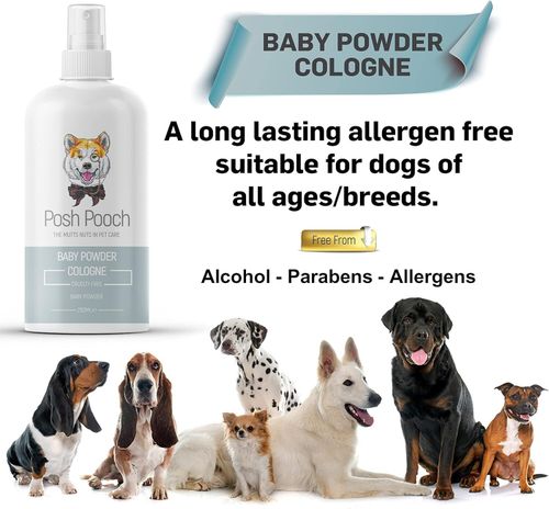 Baby Powder Cologne For Dogs & Puppies Deodorising Spray Super Strong Spray — image 4