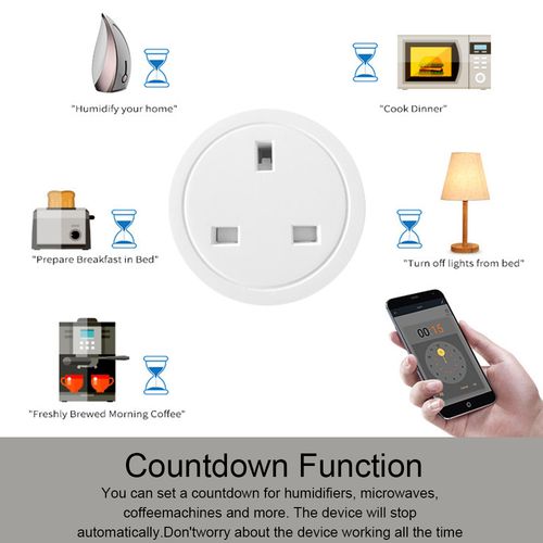 1 Pack Wifi Smart Life Plug Sockets Power Socket For Amazon Alexa Google Home UK — image 10