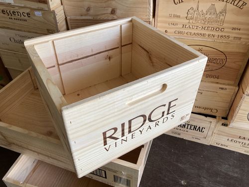 Wooden Wine Box Crate - CLEARANCE BOXES - Hamper, Projects. Storage, Allotments — image 23