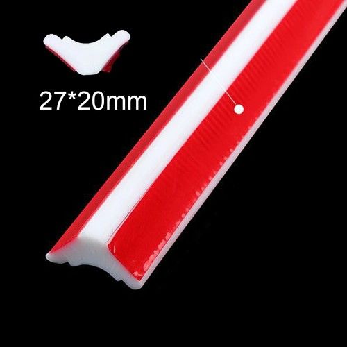 PVC Quadrant Wall Trim Flexible Molding Trim Selfadhesive Waterproof Caulk Strip