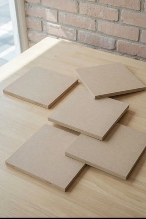 MDF Smooth Artist & DIY Boards – A4 A3 A2 A1 – 3mm 6mm 9mm Thickness