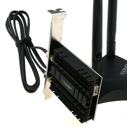 AX3000 Desktop PC PCIe Wireless Network Adapter WiFi 6 Bluetooth Card Gigabit — image 8
