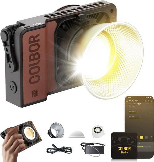 COLBOR W60 Video Light 60W Bi-Color 2700K-6500K Pocket Continuous Lighting — image 1