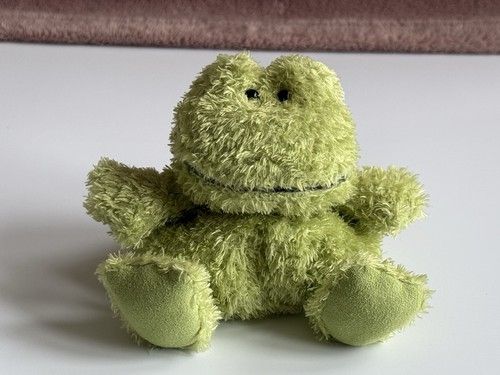 Very Rare Retired Jellycat Pudding Frog - Excellent Condition - No Swing Tag