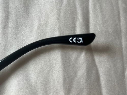 Claire's Black Oversized Square Brown Tinted Sunglasses — image 3