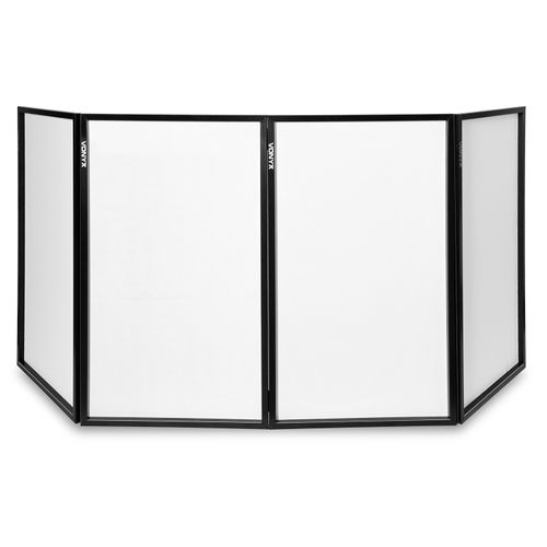 Vonyx DB2 Foldable DJ Screen - 4 Panel Scrim Facade Booth for Events — image 7