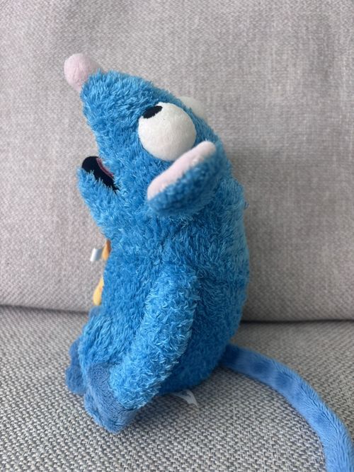 Vintage Disney Store Tutter Mouse Plush with Cat | Bear in the Big Blue House — image 3