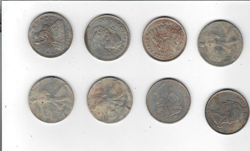 15 x US Trade Dollar Coins – Job Lot – No silver / Props / Study Pieces