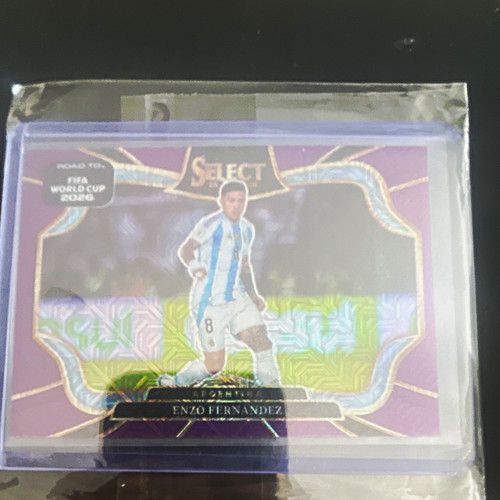 Panini Select FIFA World Cup Qatar 2022 Enzo Fernández #244 Argentina Prizm