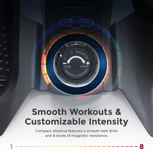 compact mini elliptical — image 4