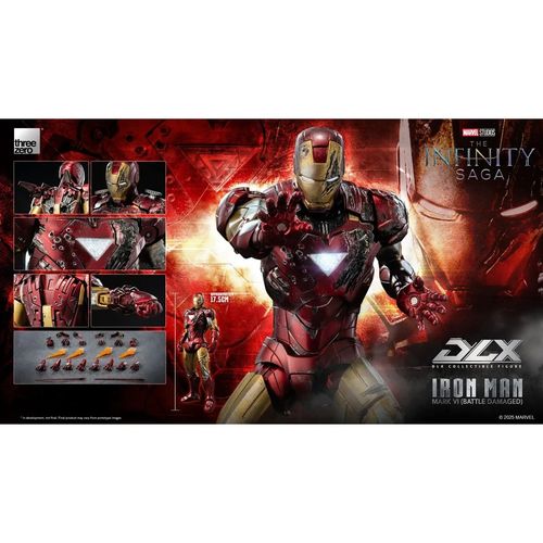 Marvel Studios: The Infinity Saga DLX Iron Man Mark 6 (Battle Damaged) — image 2