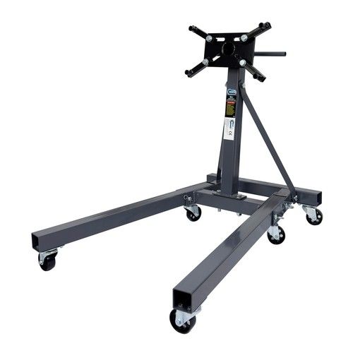 Heavy Duty Steel Engine Stand 2000lbs/900kg Car Engine Support Garage Workshop