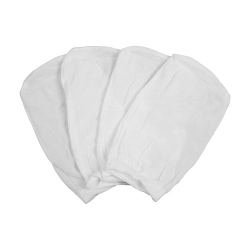 50Pcs Pool Skimmer Socks Elastic Swimming Pool Garbage Filter Bag White — image 9