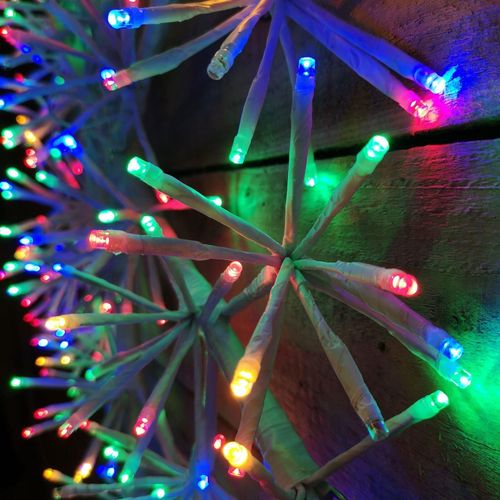 Christmas Silhouette LED Lights Twinkling Starburst Outdoor Xmas Home Decor 64cm — image 5