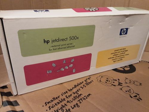 HP Jetdirect 500x External Print Server Ethernet-Lan - 2MB - 100Mbps  — image 2