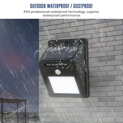 20 LED Solar Powered PIR Motion Sensor Light Outdoor Garden Security Wall Lights — image 12