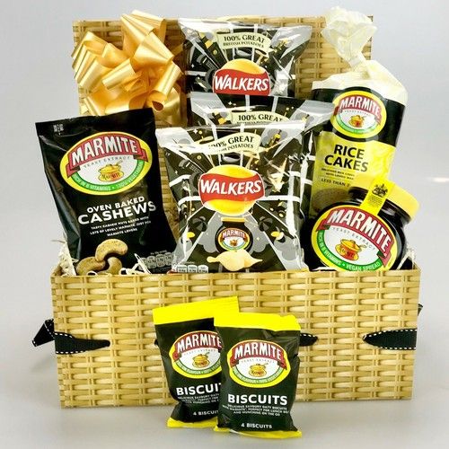  MARMITE Hamper Gift Love it or Hate it Crisp Nut Vegetarian Fathers Day Dad   