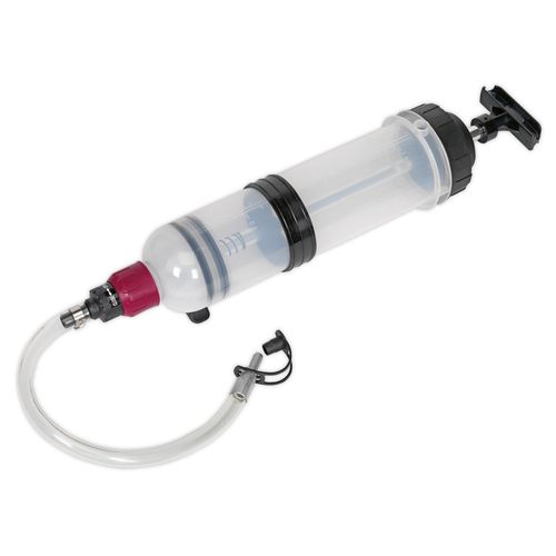 Sealey Oil Inspection Syringe 1.5L Automotive Garage Workshop Vehicle Service — image 2
