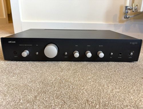 Arcam A65 Amplifier Plus Integrated Amplifier 2-Ch Class AB Black