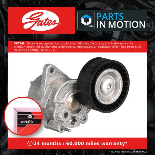 Aux Belt Tensioner fits MERCEDES SPRINTER 2.1D 2.2D 2.7D 2000 on Drive V-Ribbed