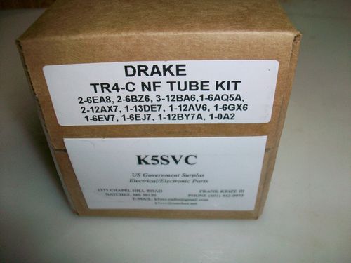 DRAKE TR4-C (NO FINALS)  TUBE  KIT — image 2