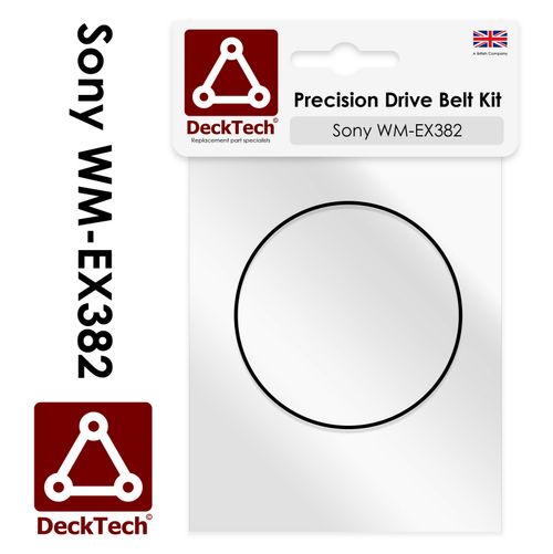 DeckTech™ Replacement Belt for Sony Walkman WM-EX382 WMEX382 Rubber Drive Belts — image 1