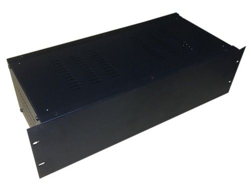 3U 19 inch rack mount 200mm deep vented enclosure chassis case back box