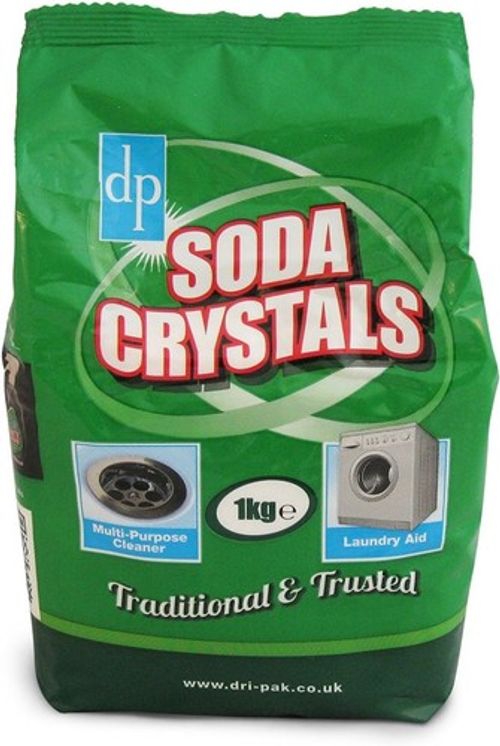 1kg DRI PAK SODA CRYSTALS MULTI PURPOSE CLEANER LAUNDRY AID WATER SOFTENER