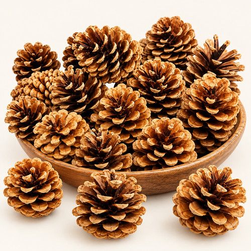 Natural Pine Cones Approx 60 Per kg Quality Pinecone's Florists Crafts Cone
