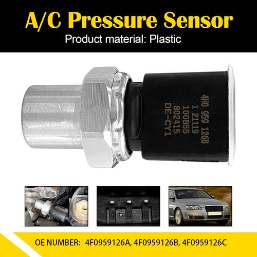 Air Conditioning A/C Pressure Sensor Switch For Audi VW Seat Skoda 4H0959126B