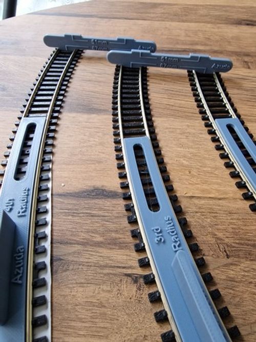 OO Gauge Track Template Kit – Choose Any 10 | Radius Tools & Straight Guides