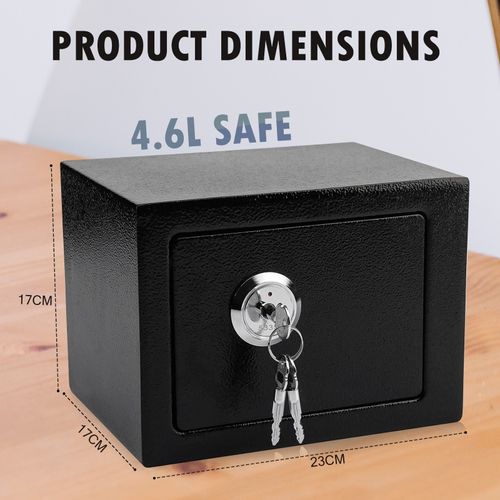 SECURE FIREPROOF STEEL SAFE HIGH SECURITY OFFICE MONEY SAFE BOX HOME SECURITY — image 6