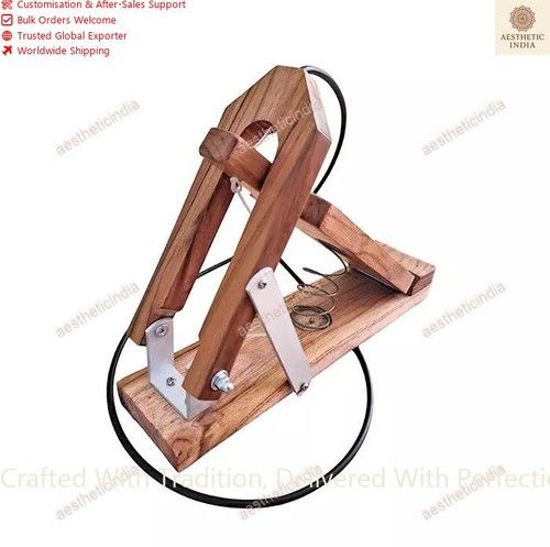 New Wooden Harmonium Shruti Box Handless Foot Pedal
