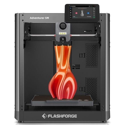 Flashforge Adventurer 5M 3D Printer 600mm/s High-Speed w/Auto Leveling Printing