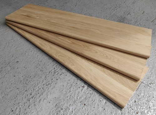 Solid Oak Stair Tread Oak Veneer Riser Cladding Kit 22x270x1000mm ' — image 6