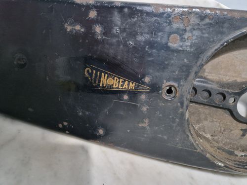Vintage Sunbeam Bicycle Chain Guard — image 2