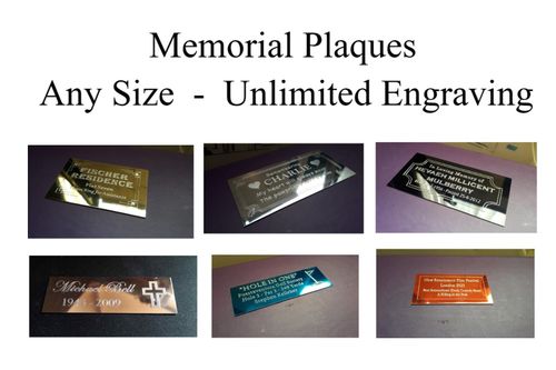 Trophy Plates Plaques UNLIMITED FREE ENGRAVING  FREEPOST — image 6