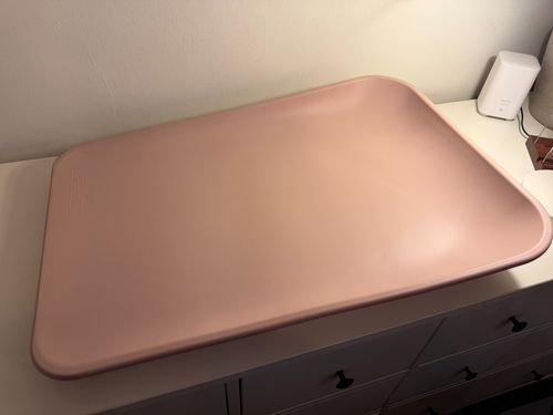 Leander Matty Baby Changing Mat Pink Wipe Clean Foam New Other Unused — image 2