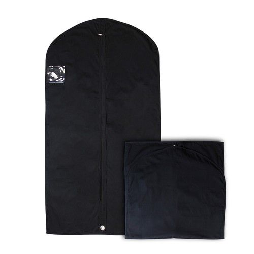 Hoesh Men Breathable Cotton Twill Travel Suit Clothes Carrier Cover Garment Bags