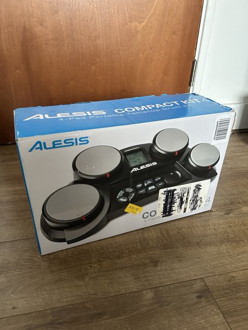 Alesis Compact Kit 4 Portable 4-Pad Digital Electronic Drum Kit w/ Drum Sticks — image 3