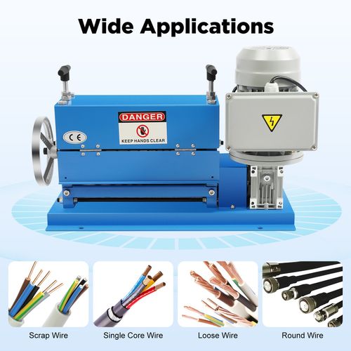 Electric Wire Stripping Machine Cable Stripper 1.5mm-38mm Copper Recycle Tool — image 4