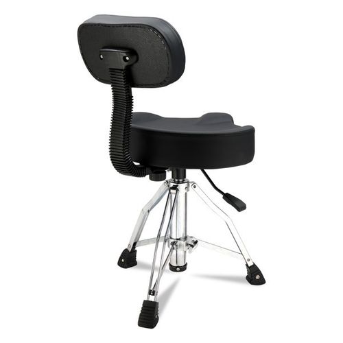 Drum Throne with Backrest Hydraulic Drum Stool Adjustable Height Heavy Duty UK — image 11