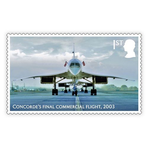Concorde Stamps Coin Cover 50p Brilliant Uncirculated fr Royal Mail Royal Mint — image 15