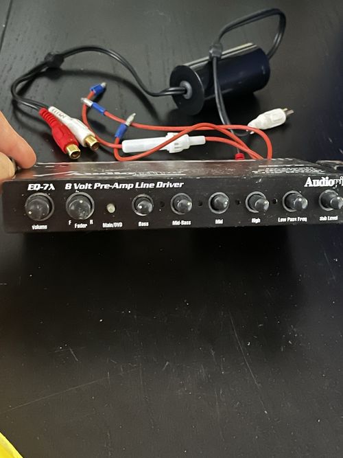 Car Audio Pipe EQ-7X In Dash Equaliser 6 Pre Amp Line Driver — image 5
