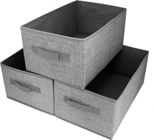 Storage Baskets Fabric Storage Box Organisers Basket Storage Box Set Chest Boxes