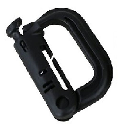 KombatUK Rapid Lock Molle Attachment Strong ABS Plastic Carabiner Karabiner Clip — image 1
