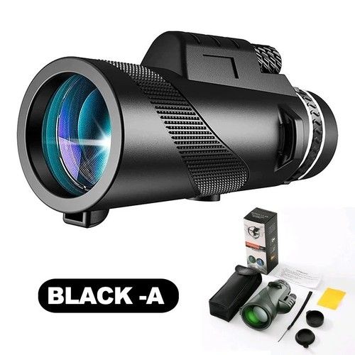Super High Power 80x100 Portable Night Vision Monocular Telescope Binoculars HD